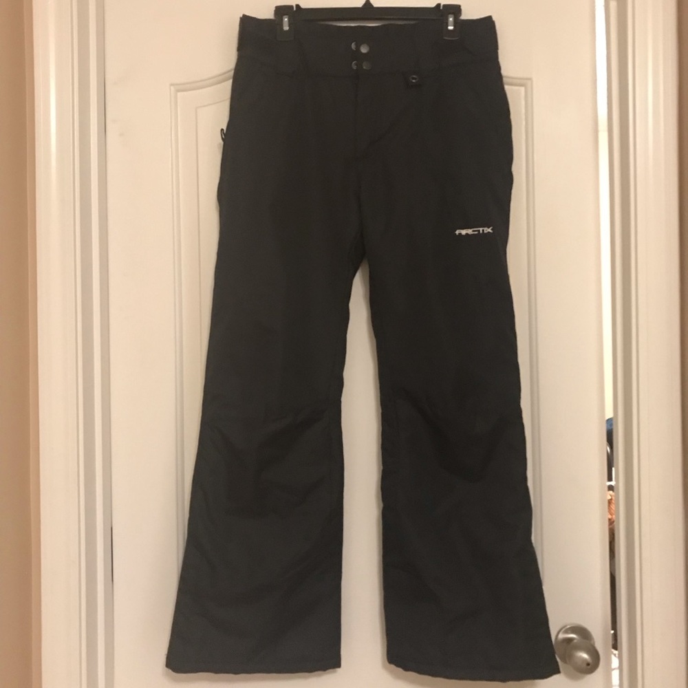 Black Arctix snow pants. Size Medium. Short Inseam.